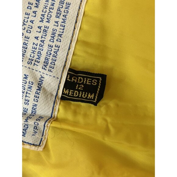 Vintage 70's Spinnerin by Gusti Womens Medium Ski Suit One Piece Orange/Yellow - Picture 3 of 16